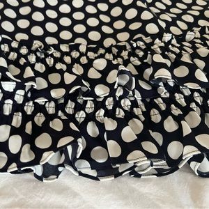 JCrew Mini skirt Polka dots